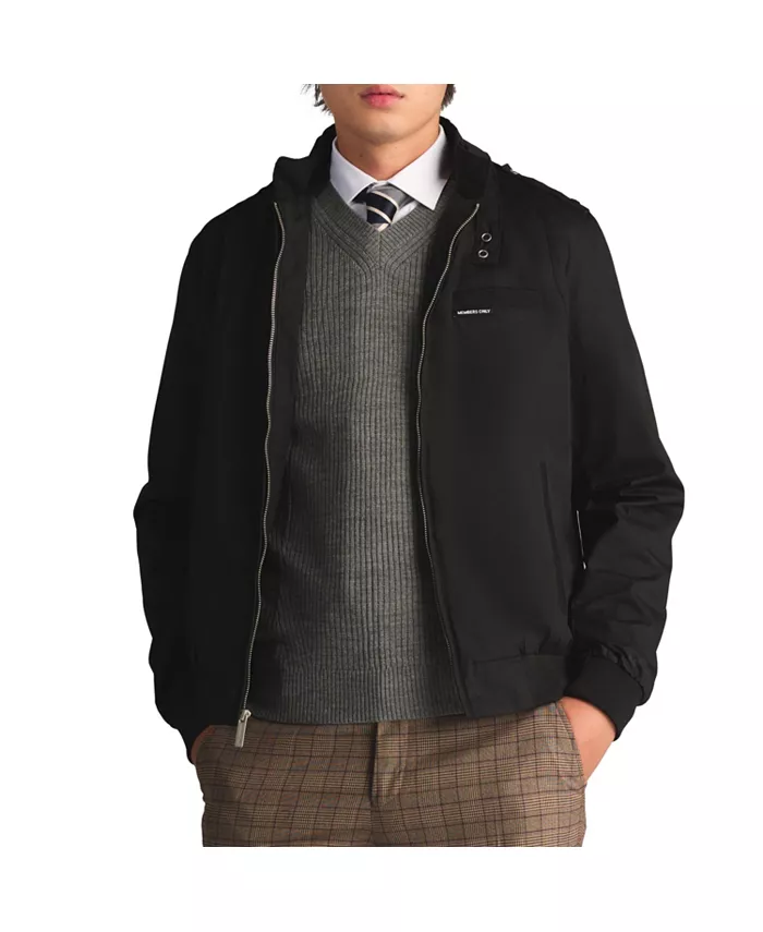 Мужская куртка Big & Tall Classic Iconic Racer (Slim Fit) Members Only, черный
Мужская куртка Big & Tall Classic Iconic Racer (Slim Fit) Members Only, черный