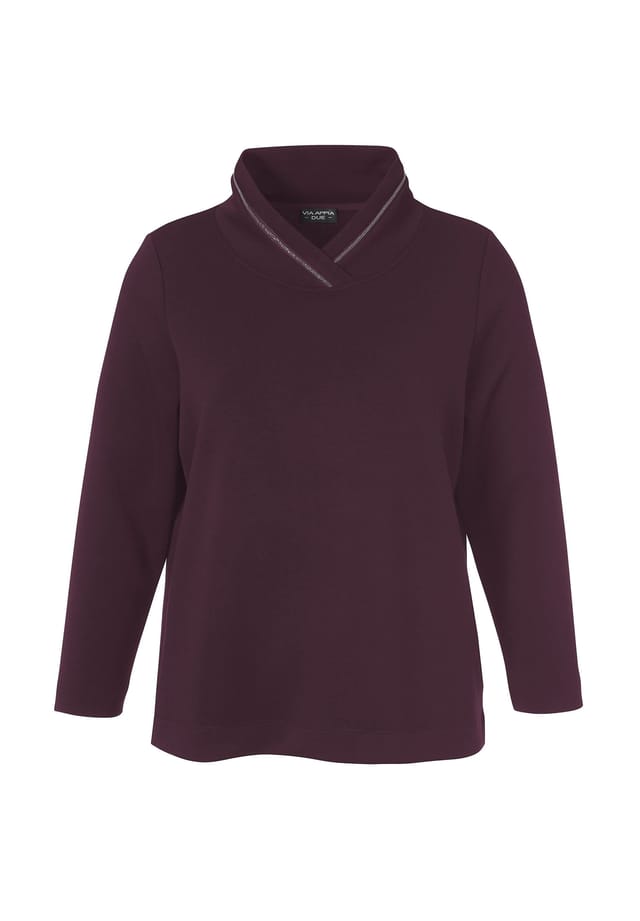 Толстовка Via Appia -Due-, бургундия
Толстовка Via Appia -Due-, бургундия