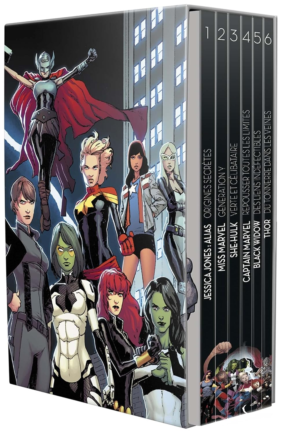 Coffret Marvel Super-héroïnes - COMPTE FERME (PANINI)
Coffret Marvel Super-héroïnes - COMPTE FERME (PANINI)