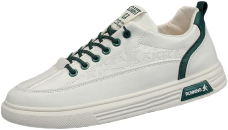 Мужские повседневные спортивные кроссовки - удобные противоскользящие. Мягкий верх из ПУ. Подходят для ежедневной активности на свежем воздухе. Для ходьбы Fmshi, белый/зеленый
Мужские повседневные спортивные кроссовки - удобные противоскользящие. Мягкий верх из ПУ. Подходят для ежедневной активности на свежем воздухе. Для ходьбы Fmshi, белый/зеленый