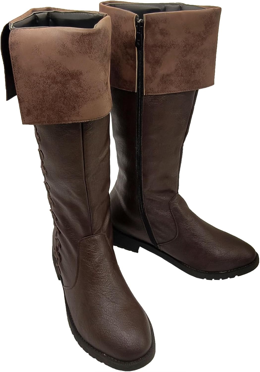 Средневековые пиратские сапоги, мужские ренессансные сапоги до середины икры, готические сапоги для Хэллоуина, винтажные сценические пиратские и викингские обувь Junqiako, коричневый
Средневековые пиратские сапоги, мужские ренессансные сапоги до середины икры, готические сапоги для Хэллоуина, винтажные сценические пиратские и викингские обувь Junqiako, коричневый