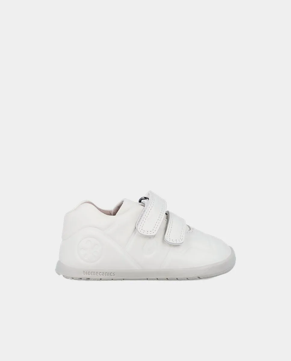 Детские пинетки из натуральной кожи с двойной застежкой для естественного развития стопы Biomecanics, белый
Детские пинетки из натуральной кожи с двойной застежкой для естественного развития стопы Biomecanics, белый