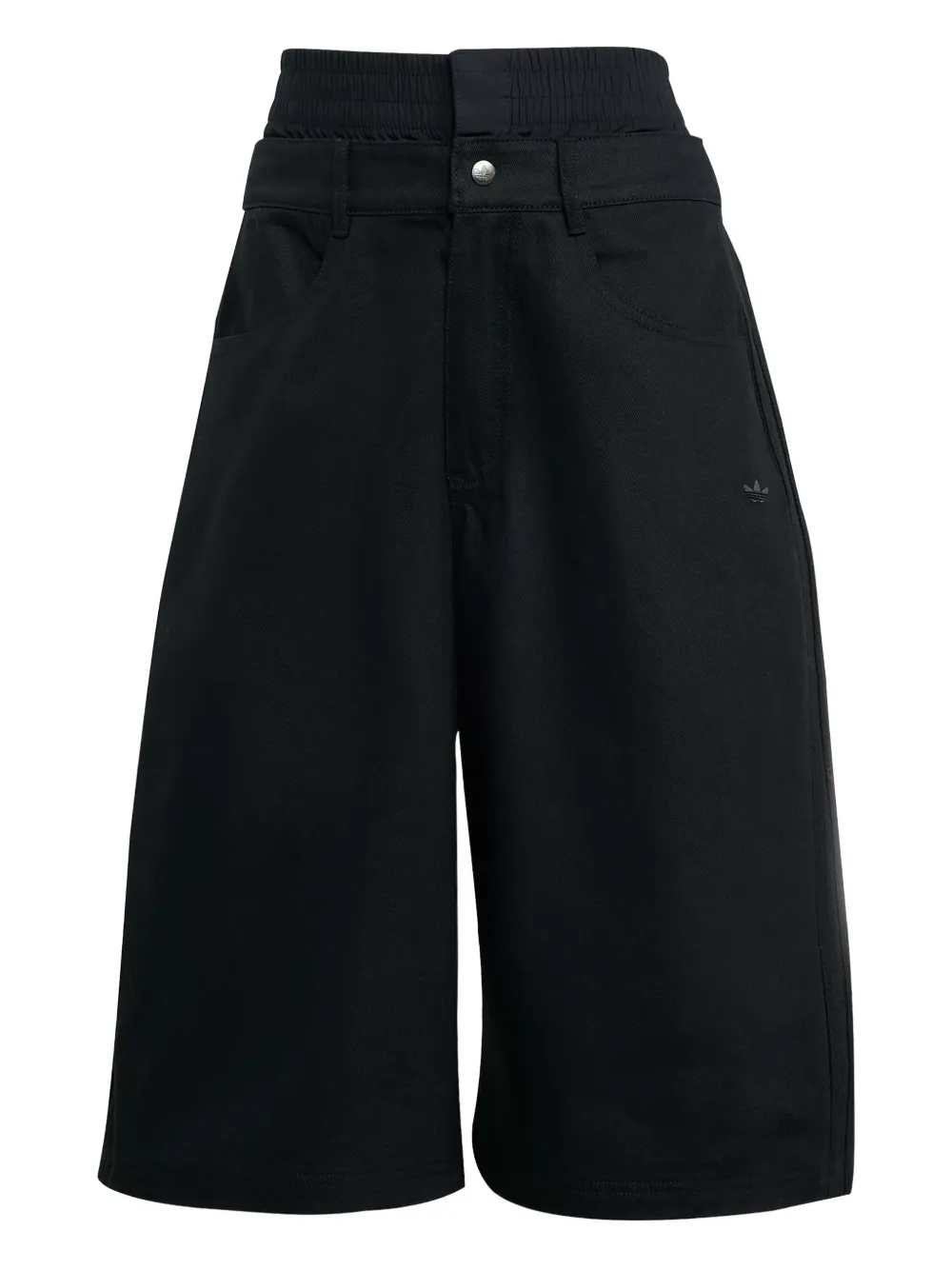 Шорты с вышитым логотипом Adidas, черный
Шорты с вышитым логотипом Adidas, черный