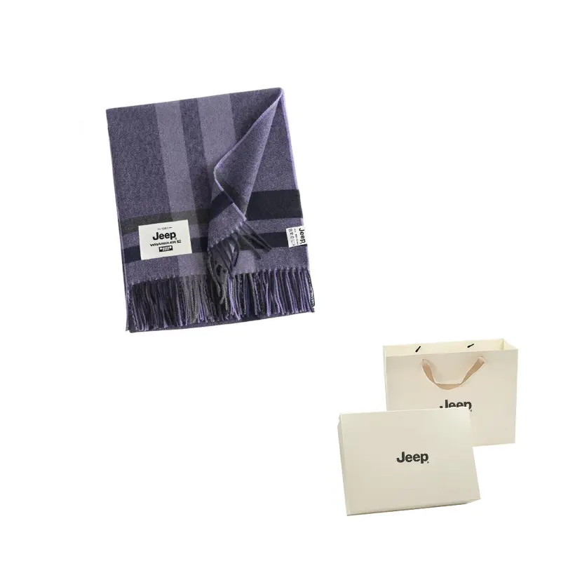 Вязаный шарф Unisex Jeep, фиолетовый base темно-синий
Вязаный шарф Unisex Jeep, фиолетовый base темно-синий