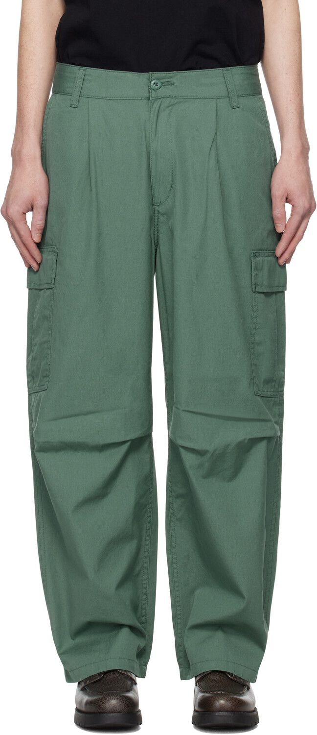 Зеленые брюки-карго Cole Carhartt Work In Progress, Silver pine
Зеленые брюки-карго Cole Carhartt Work In Progress, Silver pine