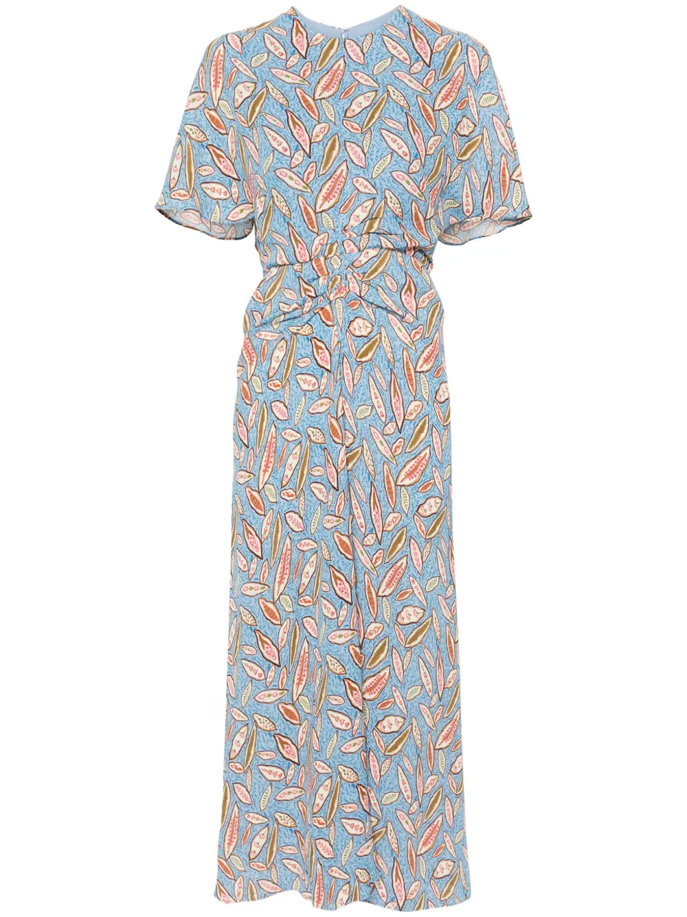 Платье миди Isa с оборками Saloni, синий
Платье миди Isa с оборками Saloni, синий