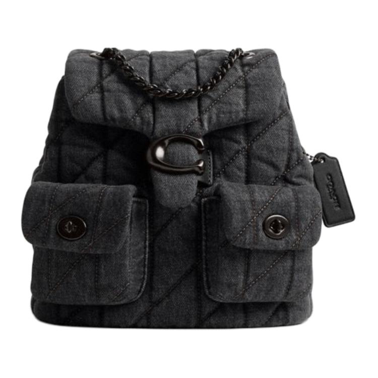 COACH Женский рюкзак из ткани табби средний выстиранный серый
COACH Женский рюкзак из ткани табби средний выстиранный серый