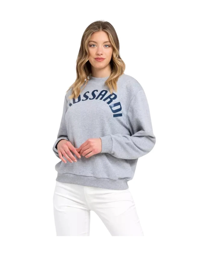 Женская толстовка из серого хлопка Trussardi, серый
Женская толстовка из серого хлопка Trussardi, серый