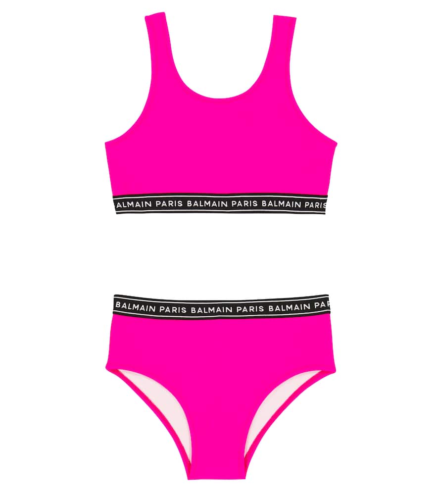 Бикини с лого-жаккардом Balmain Kids, 514-Fuxia
Бикини с лого-жаккардом Balmain Kids, 514-Fuxia