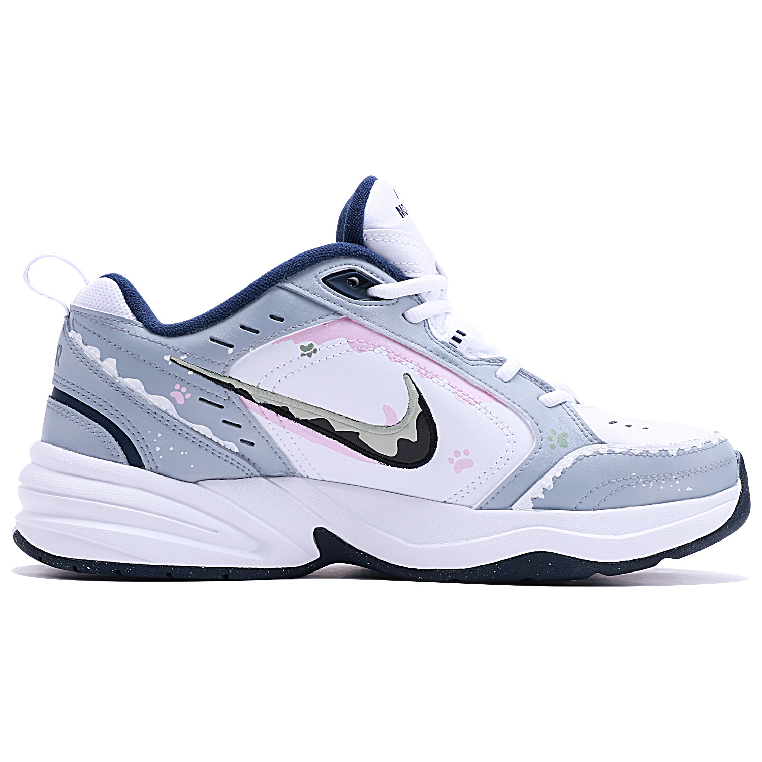 Кроссовки Nike Air Monarch 4 Chunky Sneakers Unisex Low-top Grey/white/pink, серый/белый
Кроссовки Nike Air Monarch 4 Chunky Sneakers Unisex Low-top Grey/white/pink, серый/белый