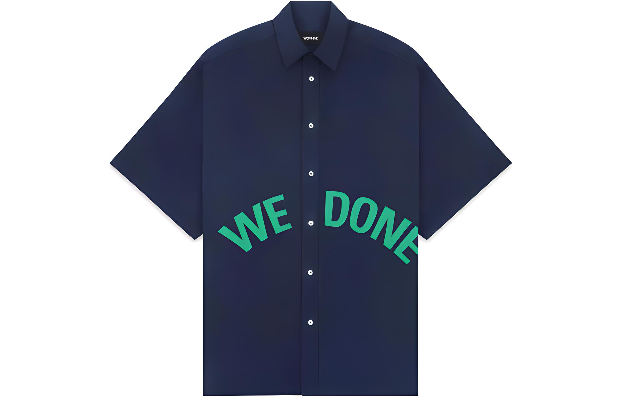 WE11DONE Рубашка Unisex Dark Blue
WE11DONE Рубашка Unisex Dark Blue