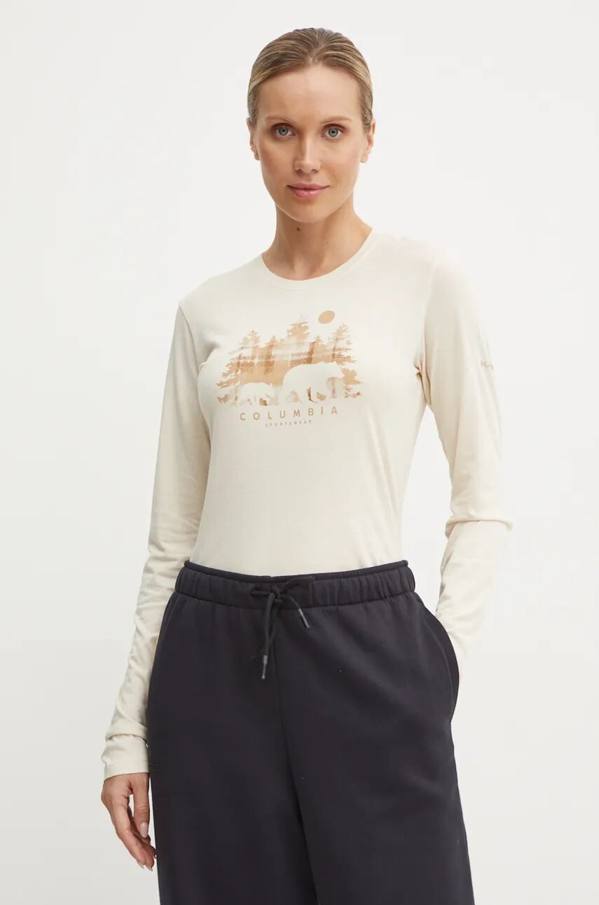 Рубашка Columbia с длинными рукавами, бежевый
Рубашка Columbia с длинными рукавами, бежевый