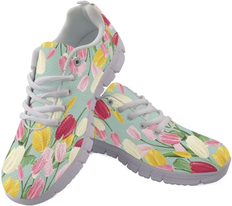 Кроссовки Jeiento для женщин и мужчин, легкие беговые кроссовки, нескользящие спортивные кроссовки для зала, дышащие сетчатые теннисные кроссовки для подростков, Color Tulips
Кроссовки Jeiento для женщин и мужчин, легкие беговые кроссовки, нескользящие спортивные кроссовки для зала, дышащие сетчатые теннисные кроссовки для подростков, Color Tulips