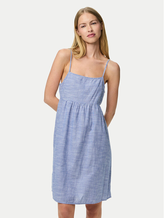 Летнее платье стандартный крой Apia 17155309 Pieces, синий
Летнее платье стандартный крой Apia 17155309 Pieces, синий