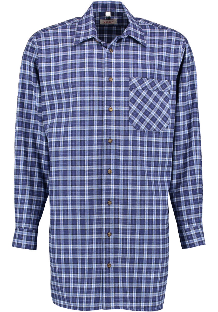 Рубашка Condor Flanell Domum, морской 
Рубашка Condor Flanell Domum, морской