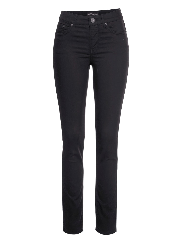 Джинсы Slim Fit черного цвета ARIZONA
Джинсы Slim Fit черного цвета ARIZONA