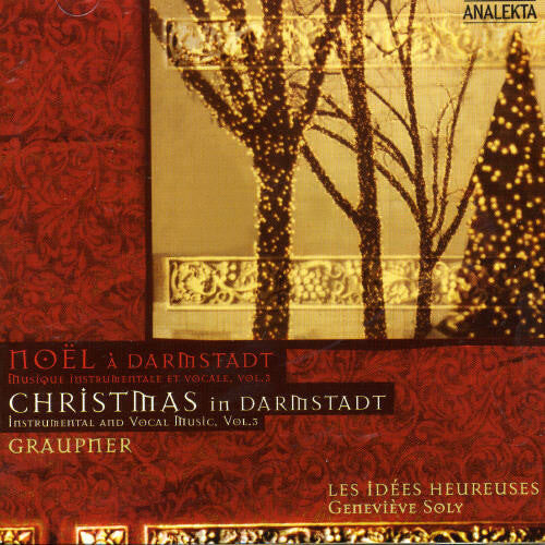 CD диск Graupner / Soly / Les Idees Heureuses: Christmas in Darmstadt
CD диск Graupner / Soly / Les Idees Heureuses: Christmas in Darmstadt