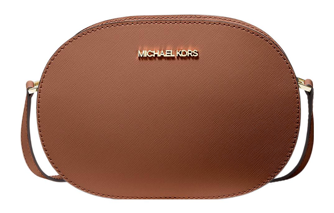 MICHAEL KORS Сумка через плечо Jet Set Travel Saffiano Leather Camera Bag, коричневая, средний размер
MICHAEL KORS Сумка через плечо Jet Set Travel Saffiano Leather Camera Bag, коричневая, средний размер