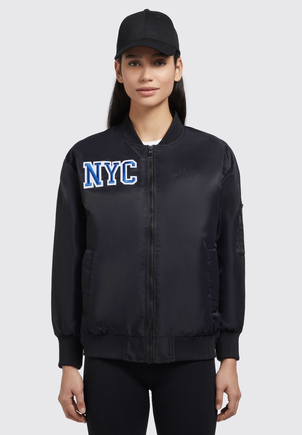 Куртка-бомбер ZALAR khujo, черный
Куртка-бомбер ZALAR khujo, черный