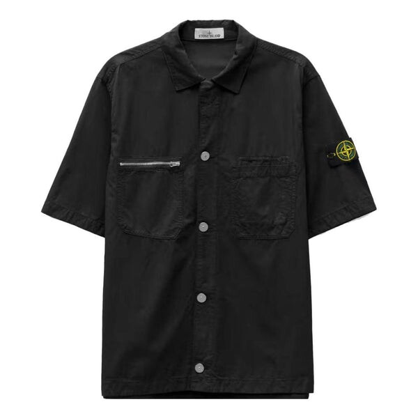 Рубашка zip pocket shirt 'black' Stone Island, черный
Рубашка zip pocket shirt 'black' Stone Island, черный