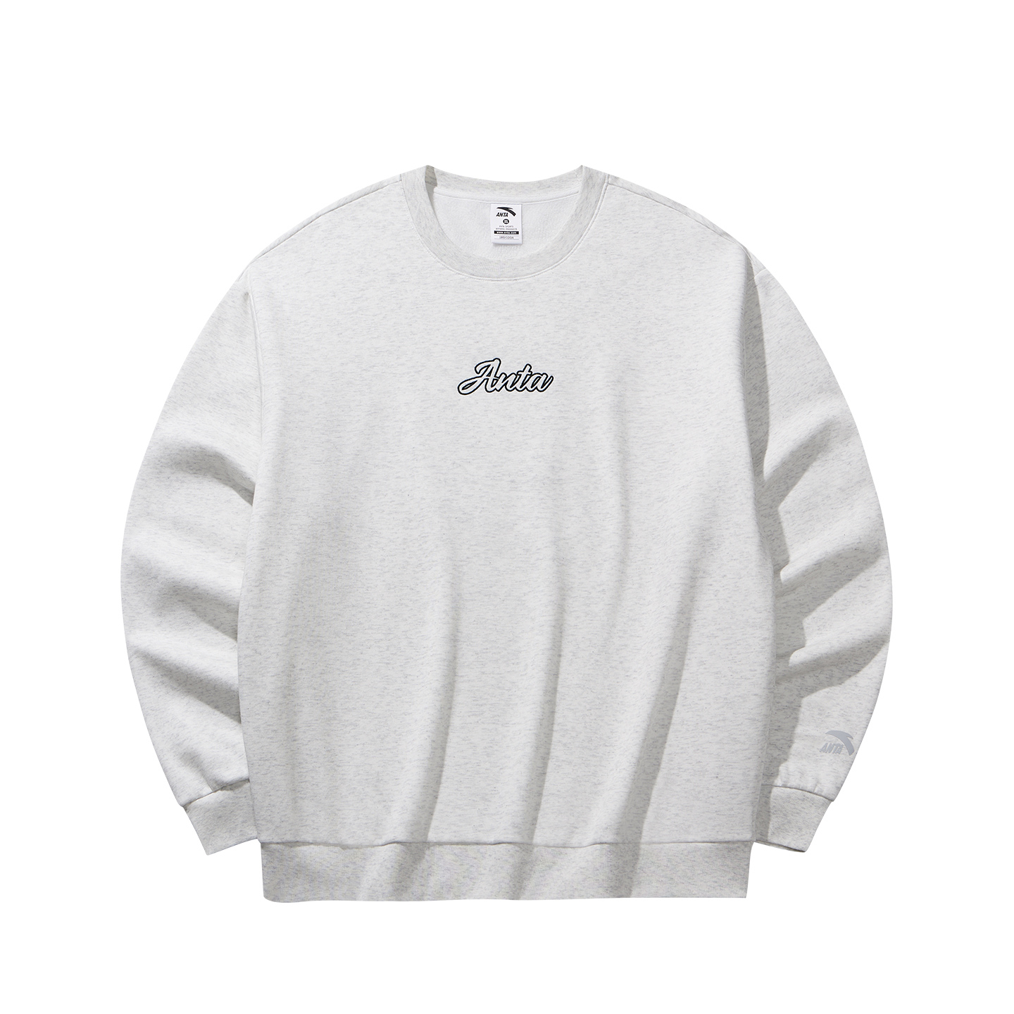 ANTA Свитшот унисекс вересково-серый
ANTA Свитшот унисекс вересково-серый