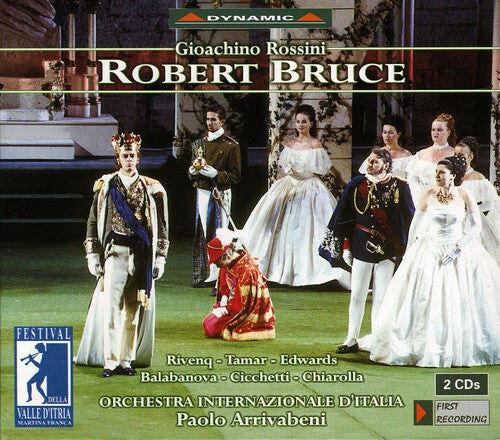CD диск Rossini / Tamar / Rivenq / Edwards / Arrivabeni: Robert Bruce
CD диск Rossini / Tamar / Rivenq / Edwards / Arrivabeni: Robert Bruce