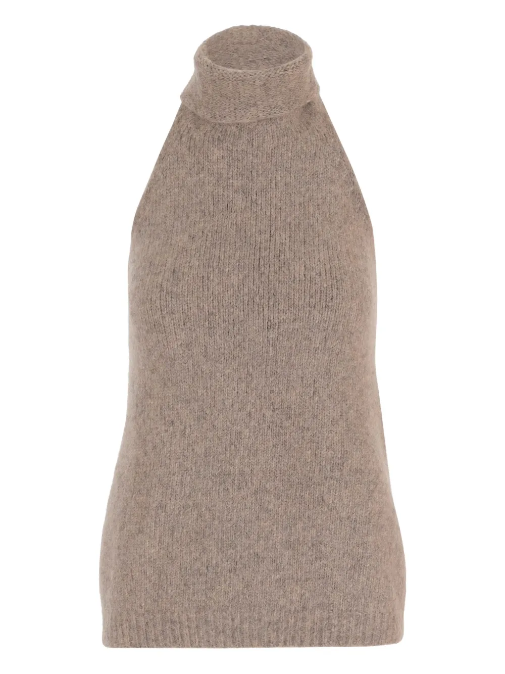 Свитер с высоким воротником и ребристым краем Lauren Manoogian, коричневый
Свитер с высоким воротником и ребристым краем Lauren Manoogian, коричневый