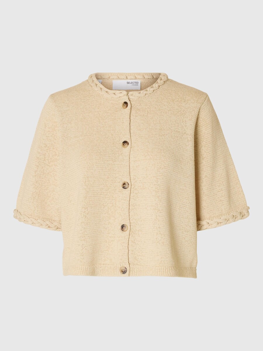 Вязаный кардиган SELECTED, бежевый
Вязаный кардиган SELECTED, бежевый