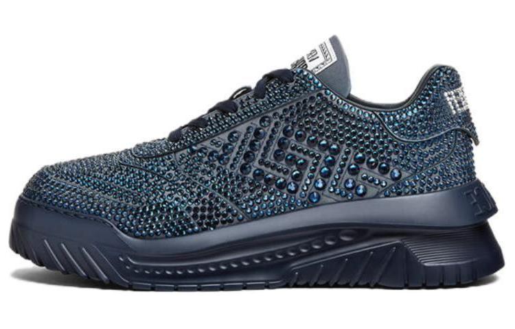 CRYSTAL ODISSEA Низкие кеды мужские синие VERSACE
CRYSTAL ODISSEA Низкие кеды мужские синие VERSACE