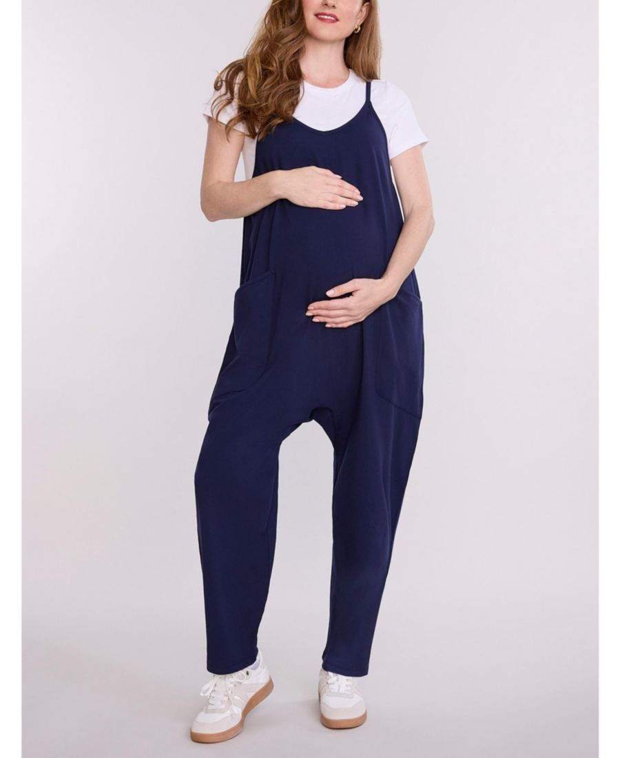 Женский комбинезон без рукавов свободного кроя для беременных Motherhood Maternity, Peacoat
Женский комбинезон без рукавов свободного кроя для беременных Motherhood Maternity, Peacoat