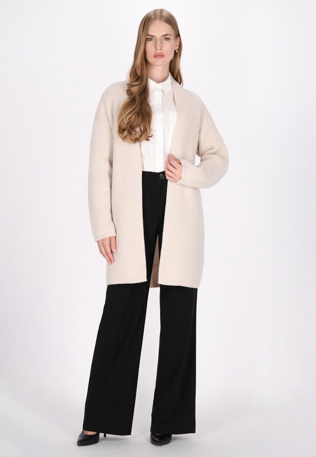 Кардиган DreiMaster, белый 
Кардиган DreiMaster, белый