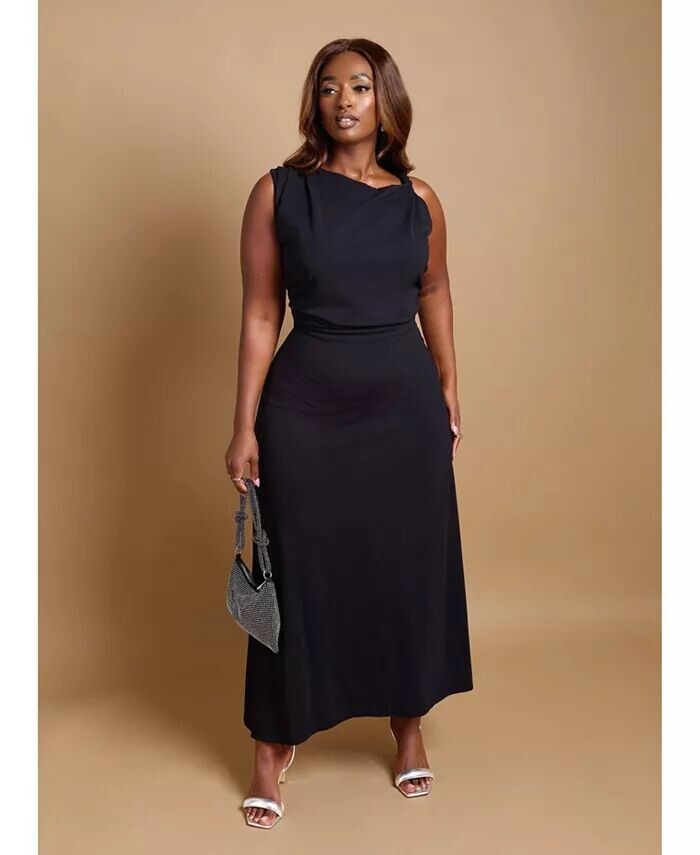 Женское платье-макси Delilah Knotted A Line Rebdolls, черный
Женское платье-макси Delilah Knotted A Line Rebdolls, черный