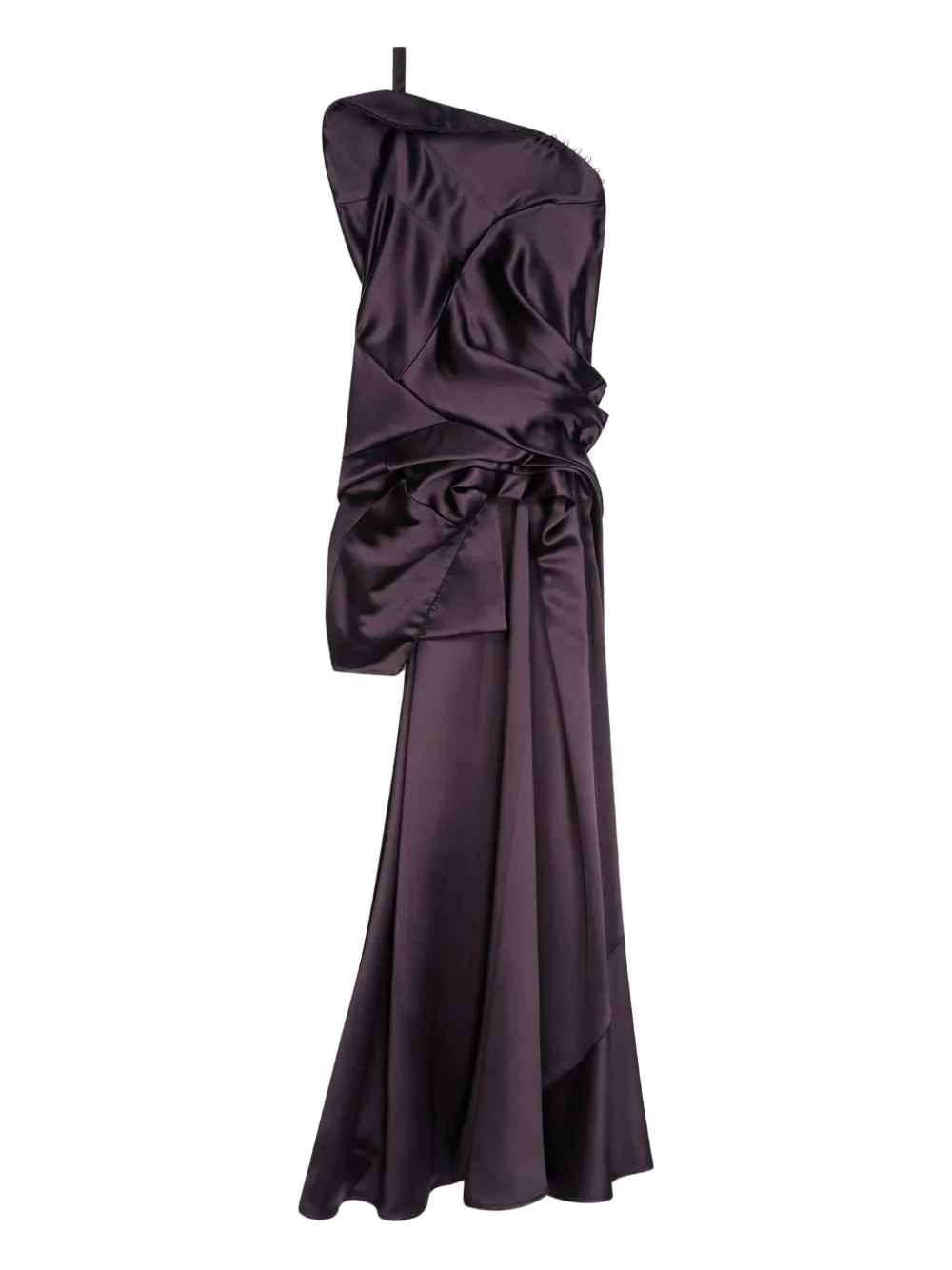 Топ на одно плечо с драпировкой Dries Van Noten, фиолетовый
Топ на одно плечо с драпировкой Dries Van Noten, фиолетовый