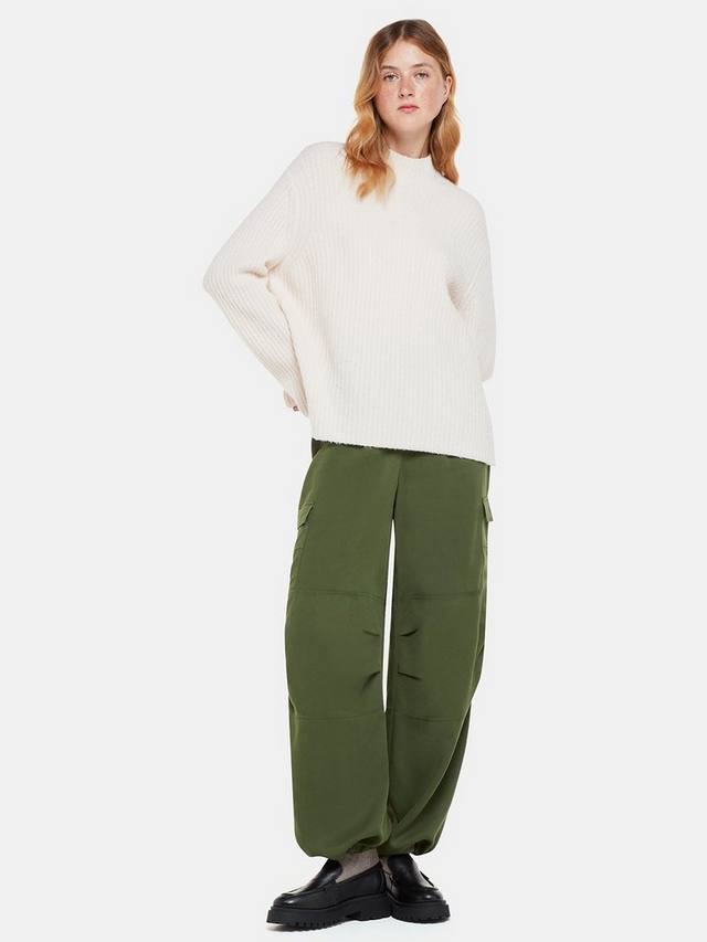 Изящные брюки-карго класса люкс Whistles, хаки
Изящные брюки-карго класса люкс Whistles, хаки