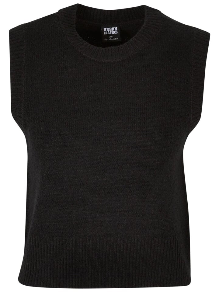 Пуловер Urban Classics, черный 
Пуловер Urban Classics, черный