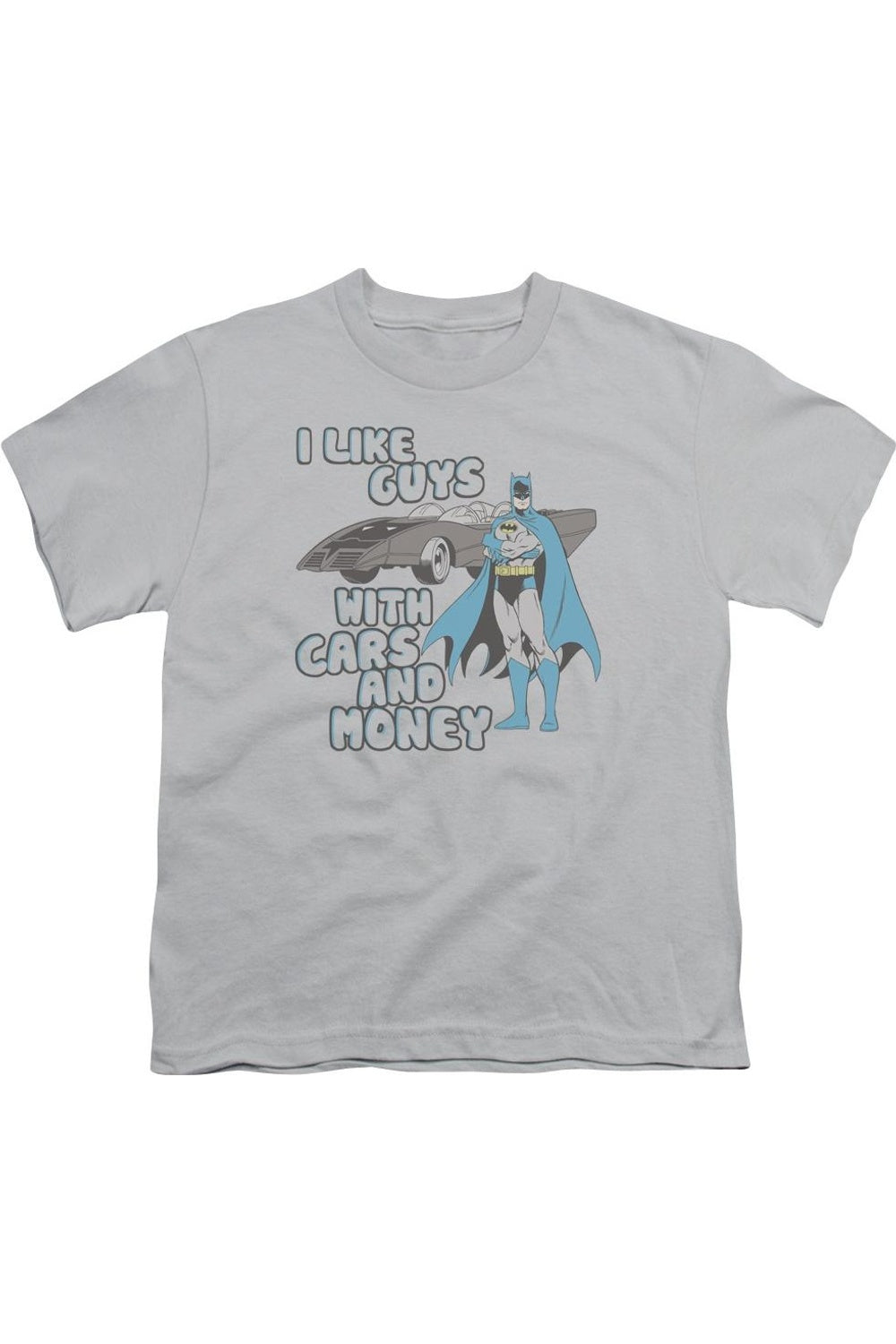 Футболка с коротким рукавом DC Comics Favorite Things для детей Gildan, серебряный
Футболка с коротким рукавом DC Comics Favorite Things для детей Gildan, серебряный