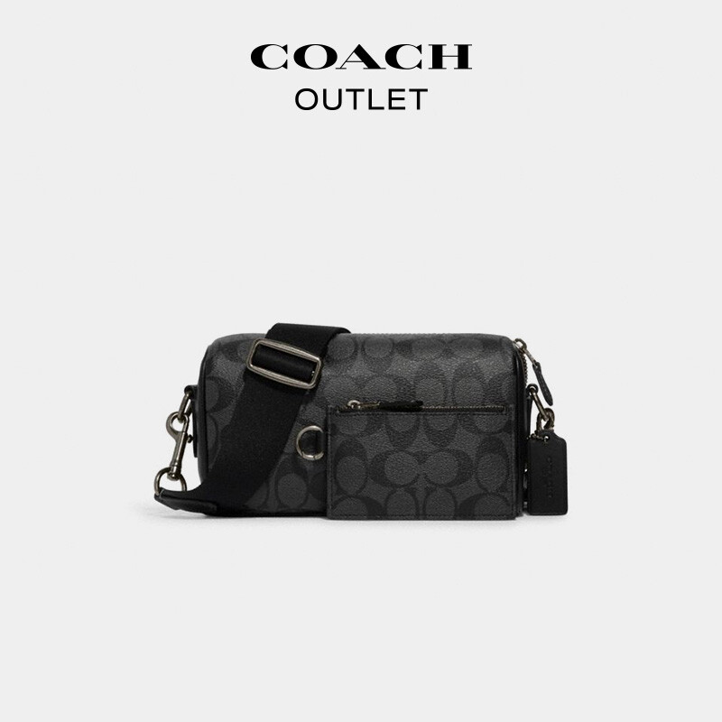 Мужская классическая сумка через плечо AXEL с логотипом COACH, бронзовая фурнитура/уголь
Мужская классическая сумка через плечо AXEL с логотипом COACH, бронзовая фурнитура/уголь