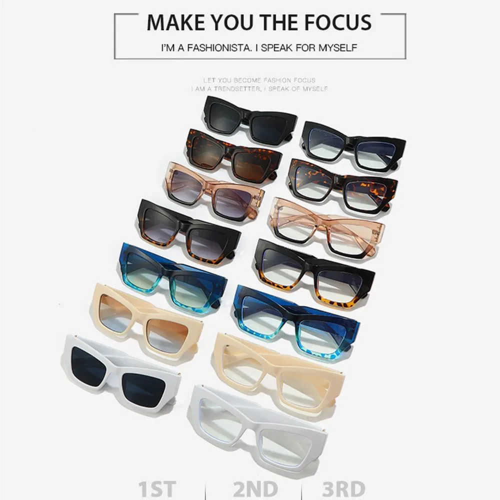 Солнцезащитные очки «Кошачий глаз» для женщин и мужчин, винтажные, роскошные, женские, вогнутые, с защитой от УФ-излучения UV400, SUN1804 Generic, Black Leopard
Солнцезащитные очки «Кошачий глаз» для женщин и мужчин, винтажные, роскошные, женские, вогнутые, с защитой от УФ-излучения UV400, SUN1804 Generic, Black Leopard