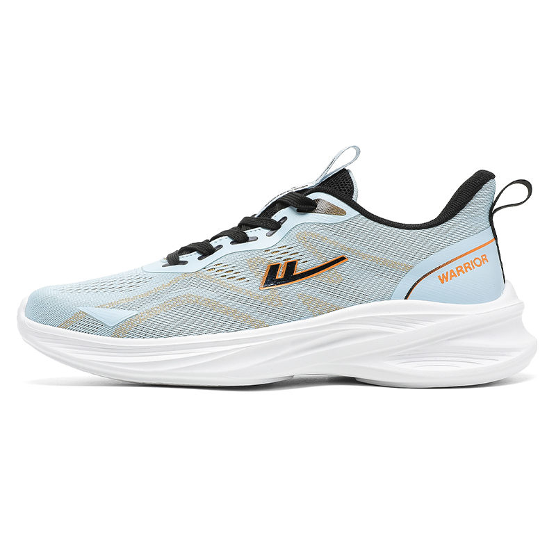 WARRIOR Дышащие легкие и износостойкие низкие кроссовки для повседневных тренировок и бега на длинные дистанции мужские серо-голубые с оранжевым, цвет Light Blue Orange
WARRIOR Дышащие легкие и износостойкие низкие кроссовки для повседневных тренировок и бега на длинные дистанции мужские серо-голубые с оранжевым, цвет Light Blue Orange