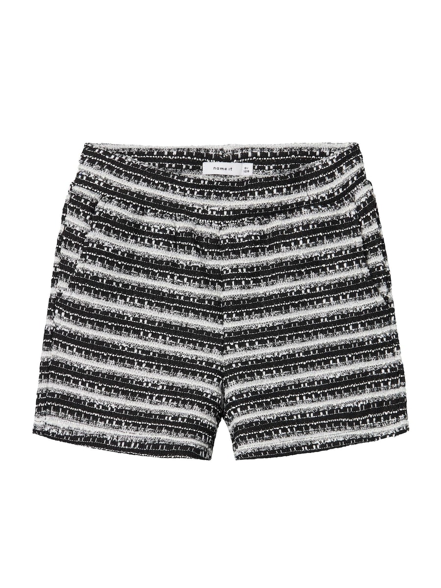 Обычные брюки NAME IT, черный/белый
Обычные брюки NAME IT, черный/белый