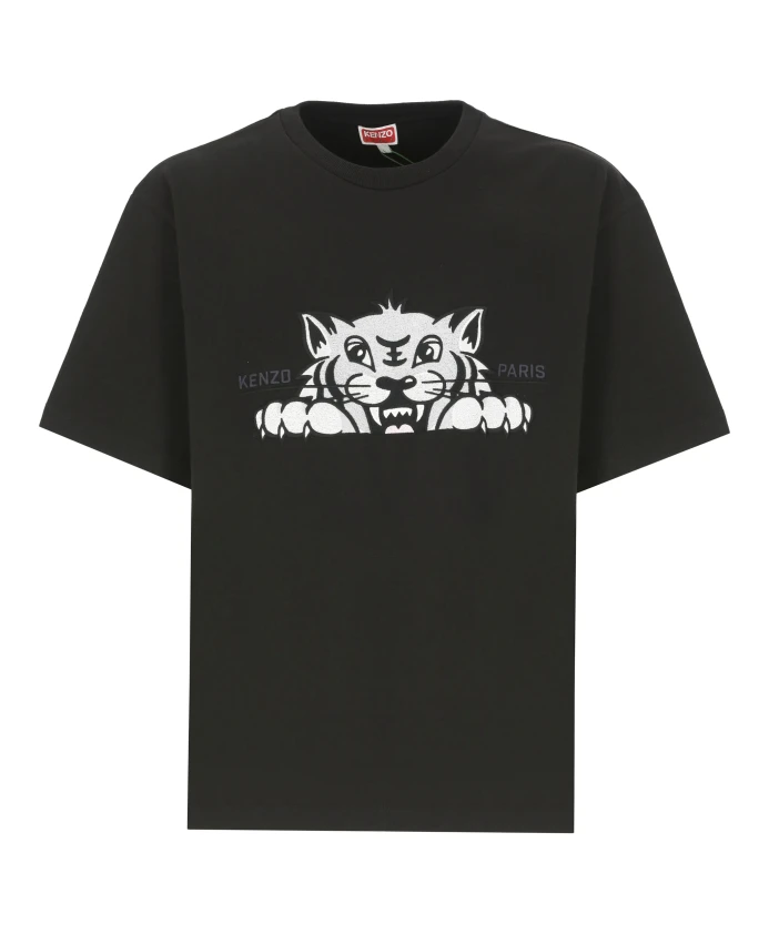 Футболка «Счастливый тигр» Kenzo, черный
Футболка «Счастливый тигр» Kenzo, черный