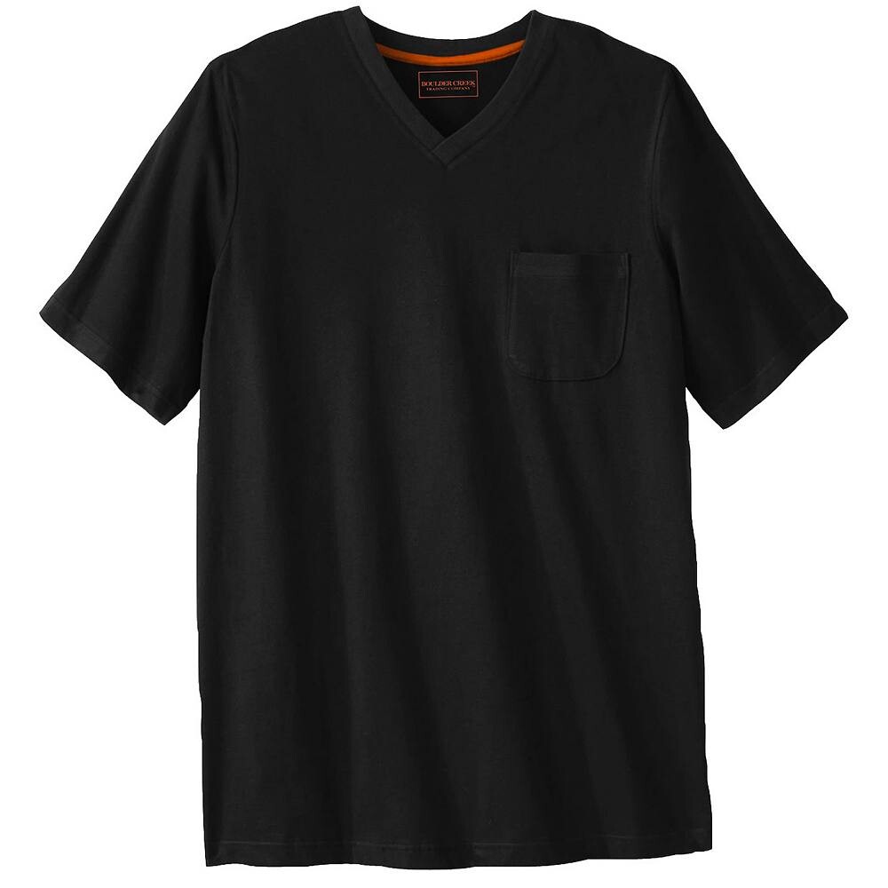 Мужская футболка Boulder Creek By Kingsize с карманами и V-образным вырезом для больших и высоких тяжеловесов, черный
Мужская футболка Boulder Creek By Kingsize с карманами и V-образным вырезом для больших и высоких тяжеловесов, черный