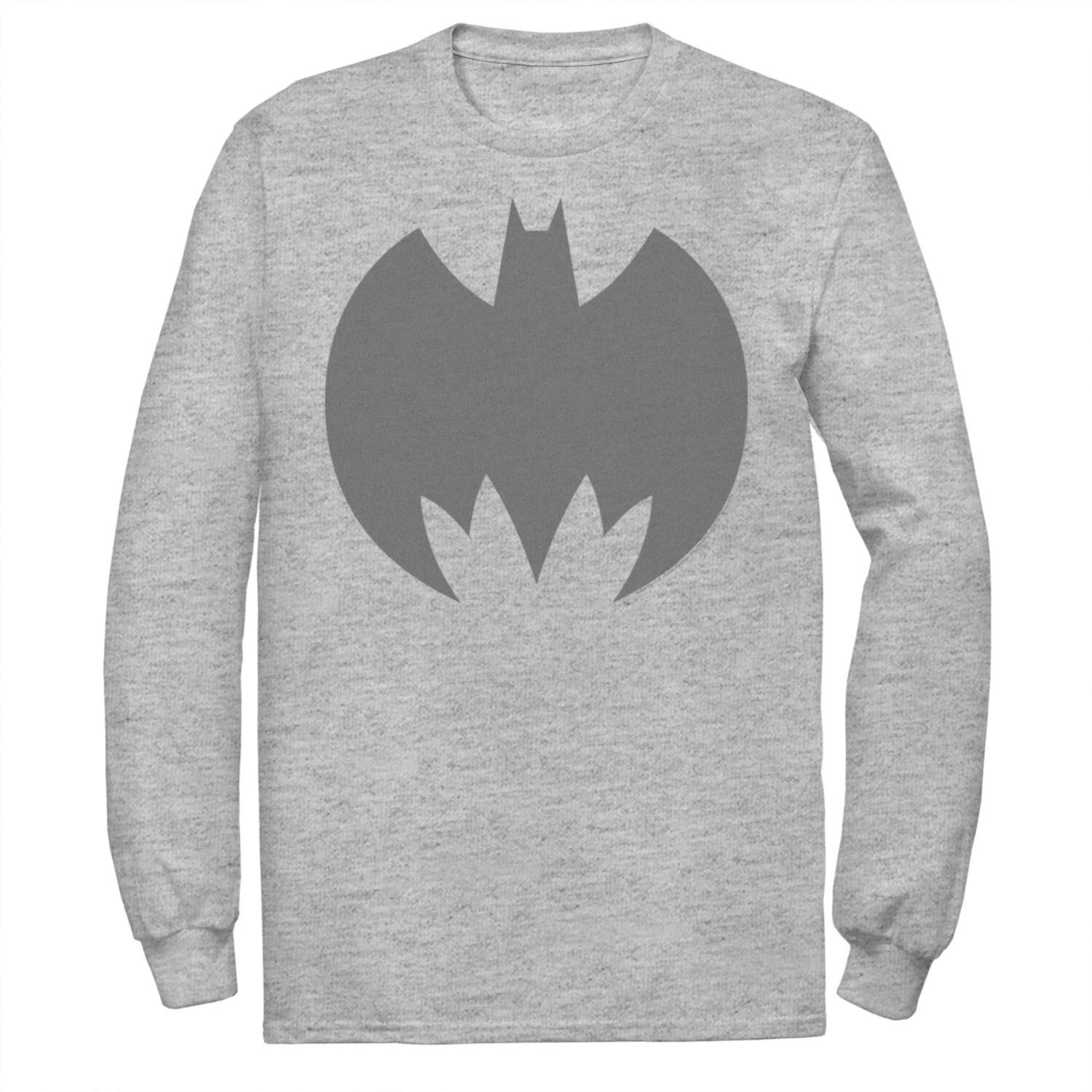 Мужская футболка с логотипом на груди и большой грудью из комиксов DC Comics Batman
Мужская футболка с логотипом на груди и большой грудью из комиксов DC Comics Batman