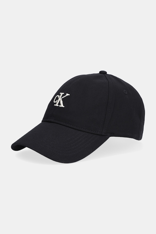 Хлопковая бейсболка Calvin Klein Jeans, черный
Хлопковая бейсболка Calvin Klein Jeans, черный
