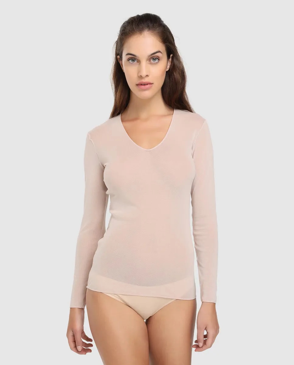 Женская майка Janira из тюля, цвет Natural 
Женская майка Janira из тюля, цвет Natural