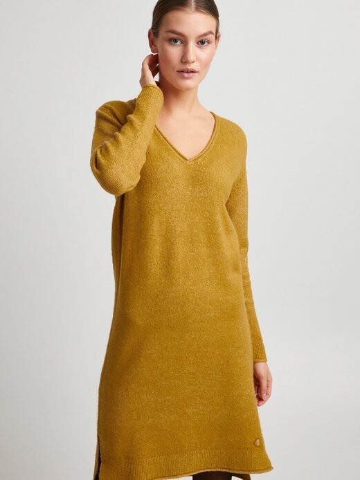 Вязаное платье оксида Oxmo, желтый
Вязаное платье оксида Oxmo, желтый