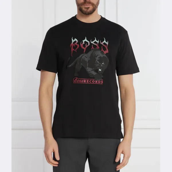 Футболка Teepantera стандартного кроя Boss, черный
Футболка Teepantera стандартного кроя Boss, черный