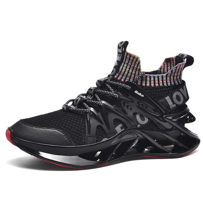 BAKE Амортизирующие кроссовки мужские низкие повседневные с противоскользящими и износостойкими свойствами черные, цвет Black
BAKE Амортизирующие кроссовки мужские низкие повседневные с противоскользящими и износостойкими свойствами черные, цвет Black