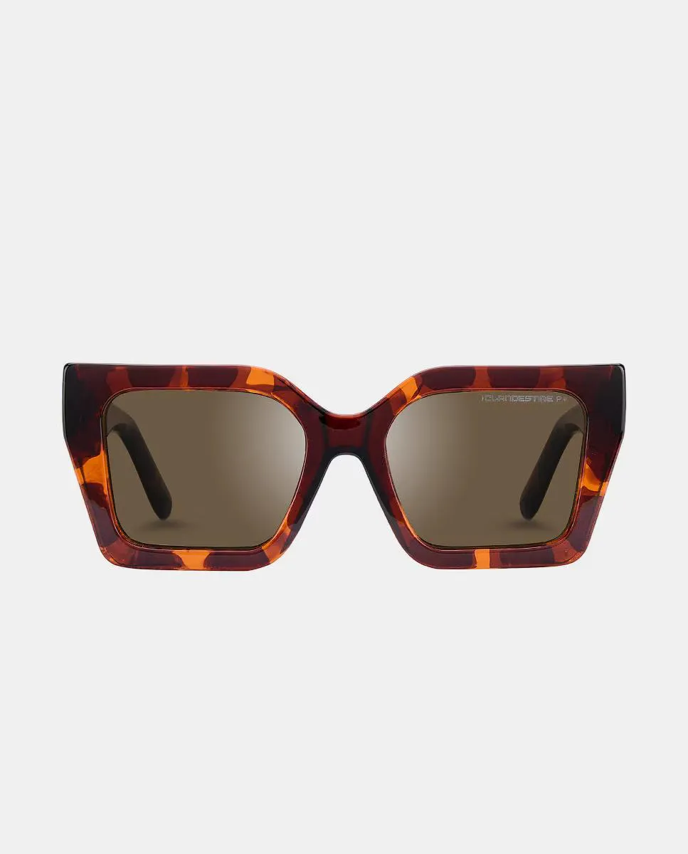 Солнцезащитные очки унисекс из квадратной ацетатной оправы с поляризованными линзами Clandestine, темно-коричневый
Солнцезащитные очки унисекс из квадратной ацетатной оправы с поляризованными линзами Clandestine, темно-коричневый