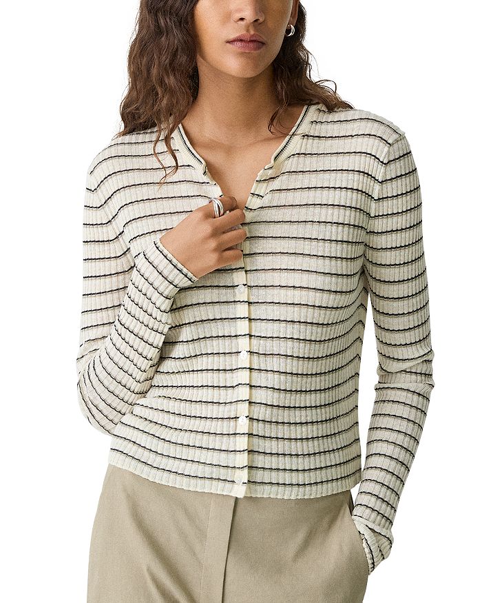 Короткий кардиган из льняной смеси Theory, коричневый/бежевый
Короткий кардиган из льняной смеси Theory, коричневый/бежевый